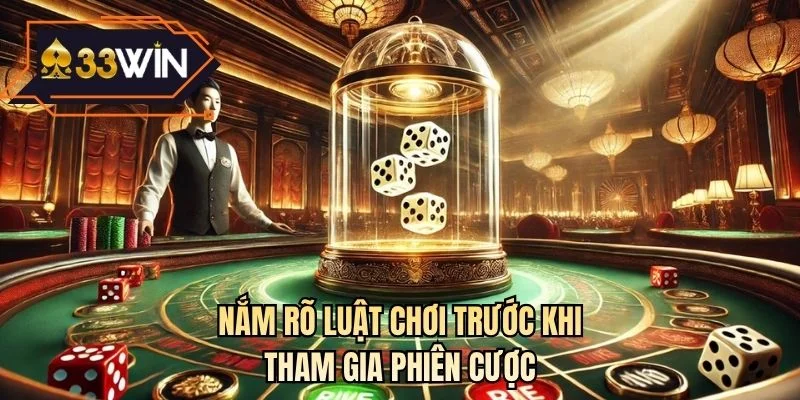 Nắm rõ luật chơi trước khi tham gia phiên cược